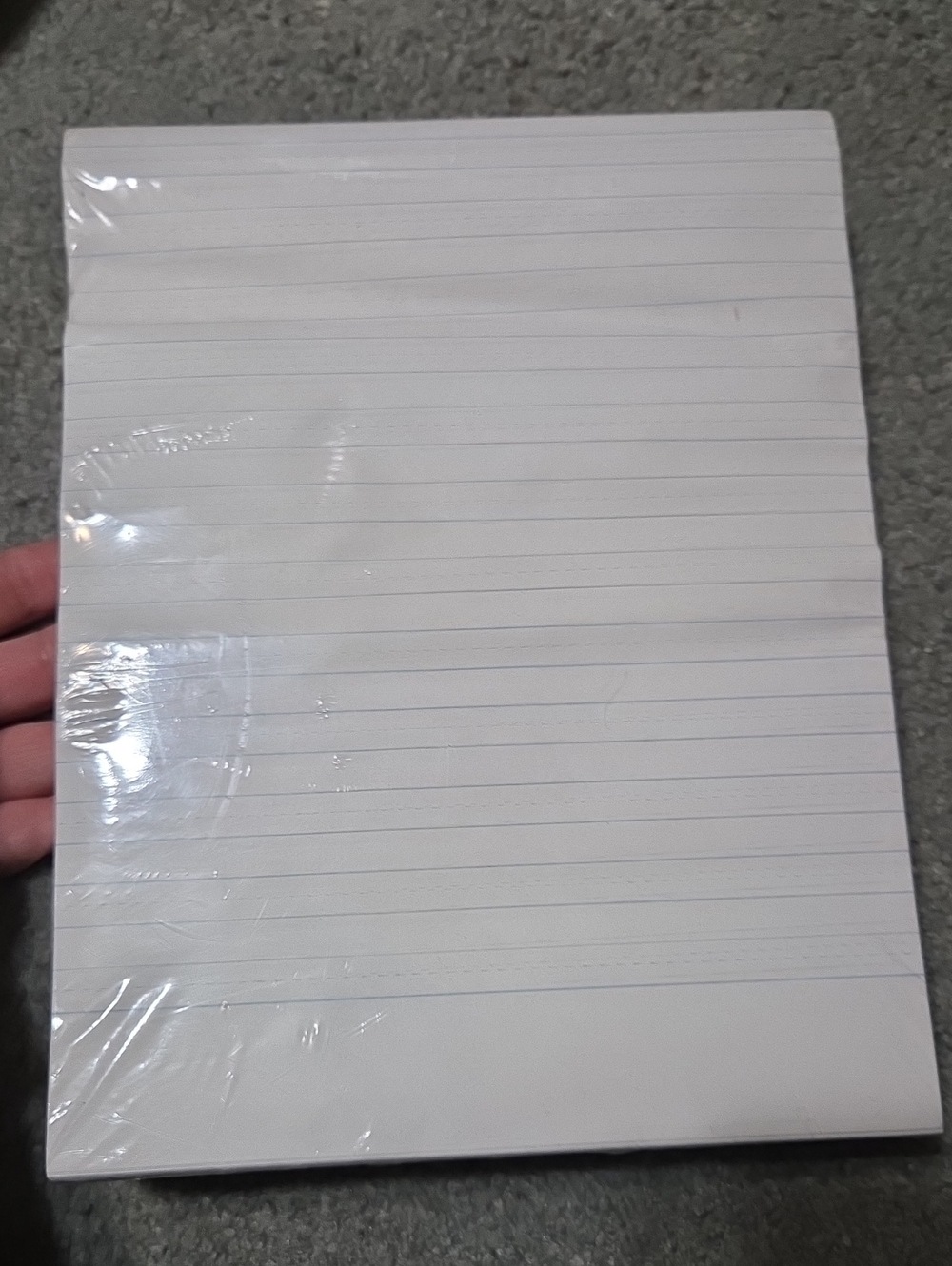 White Skip A Line Paper Pack 500 Sheets